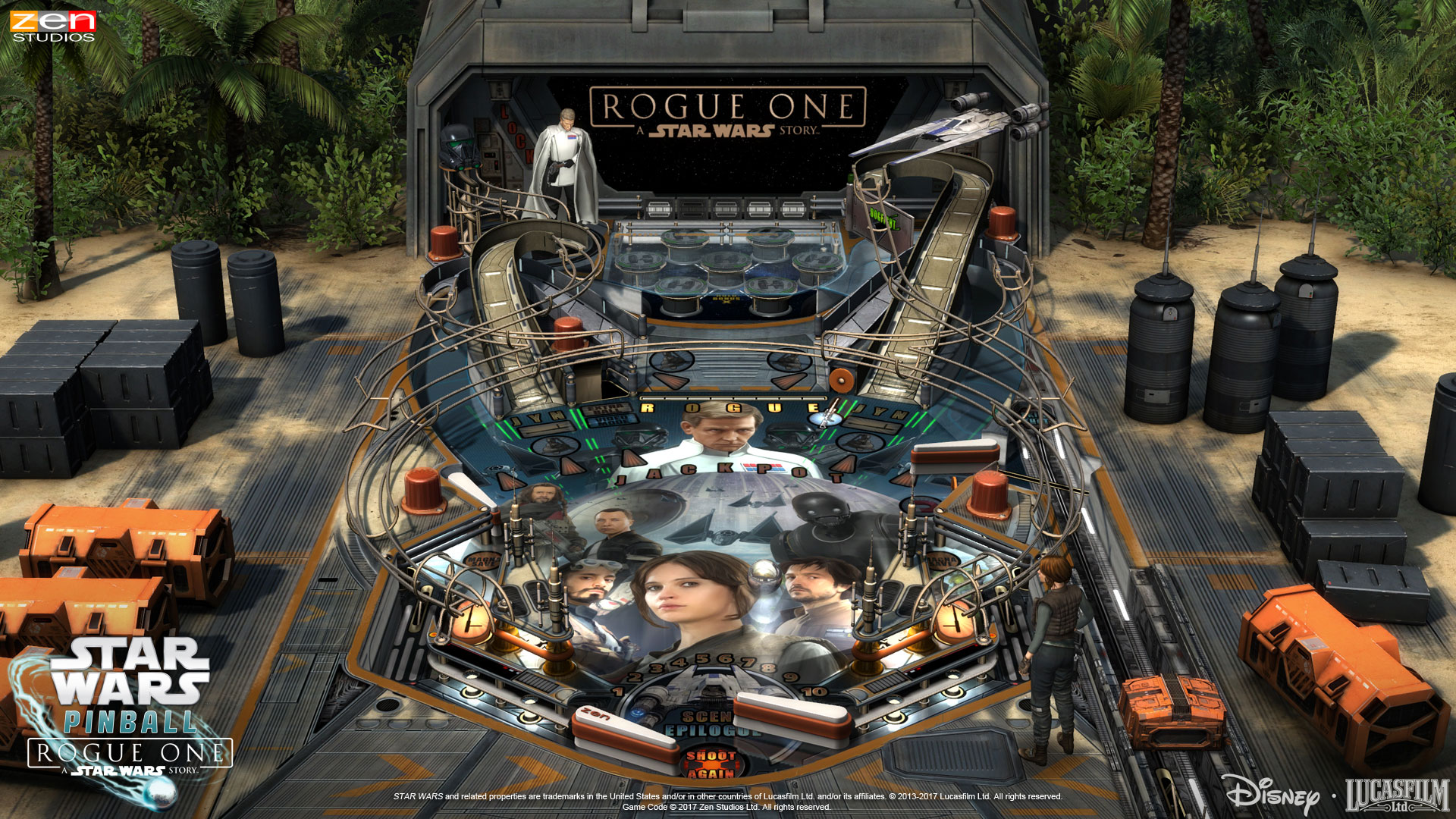 Rogue One Pinball Table