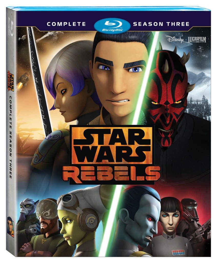 Star Wars Rebels Season 3 Blu-ray