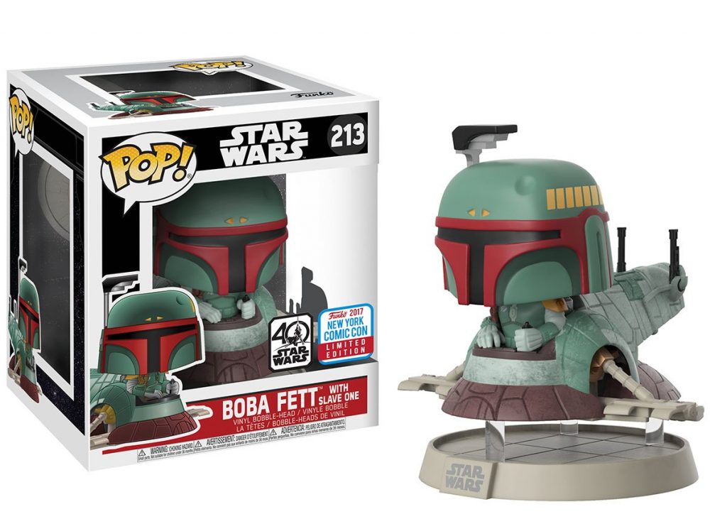 Pop! Deluxe: Star Wars – Boba Fett with Slave I