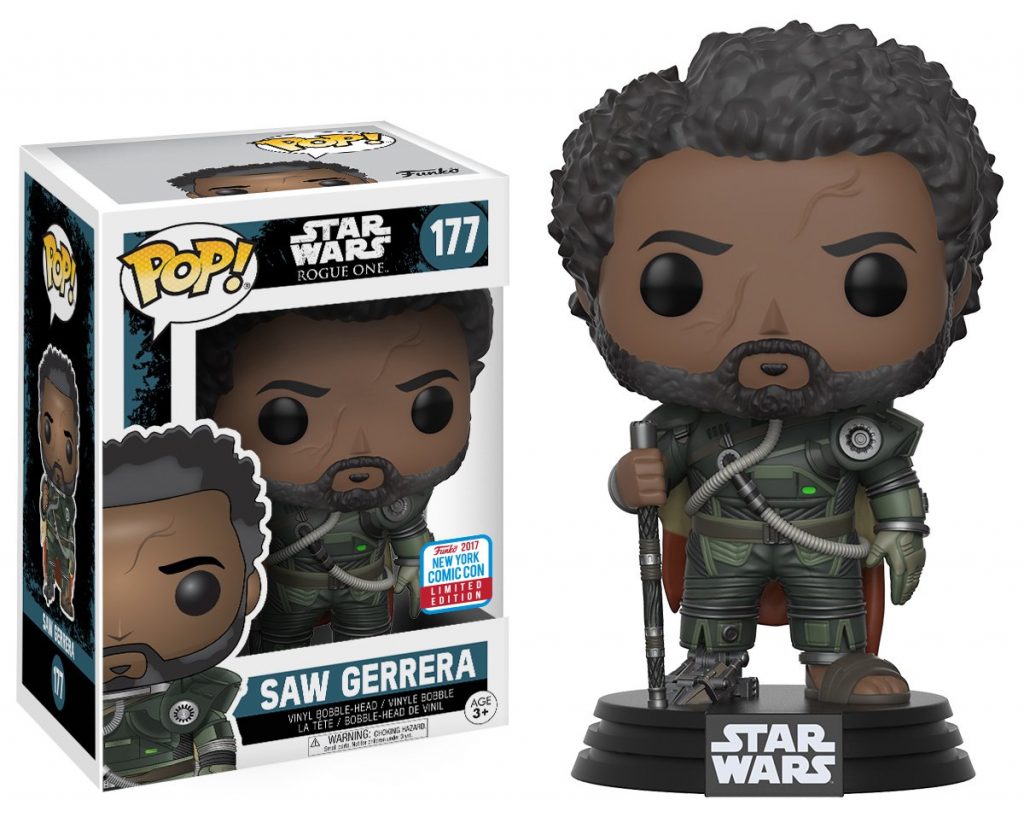 Pop! Star Wars: Rogue One – Saw Gerrera with Hair