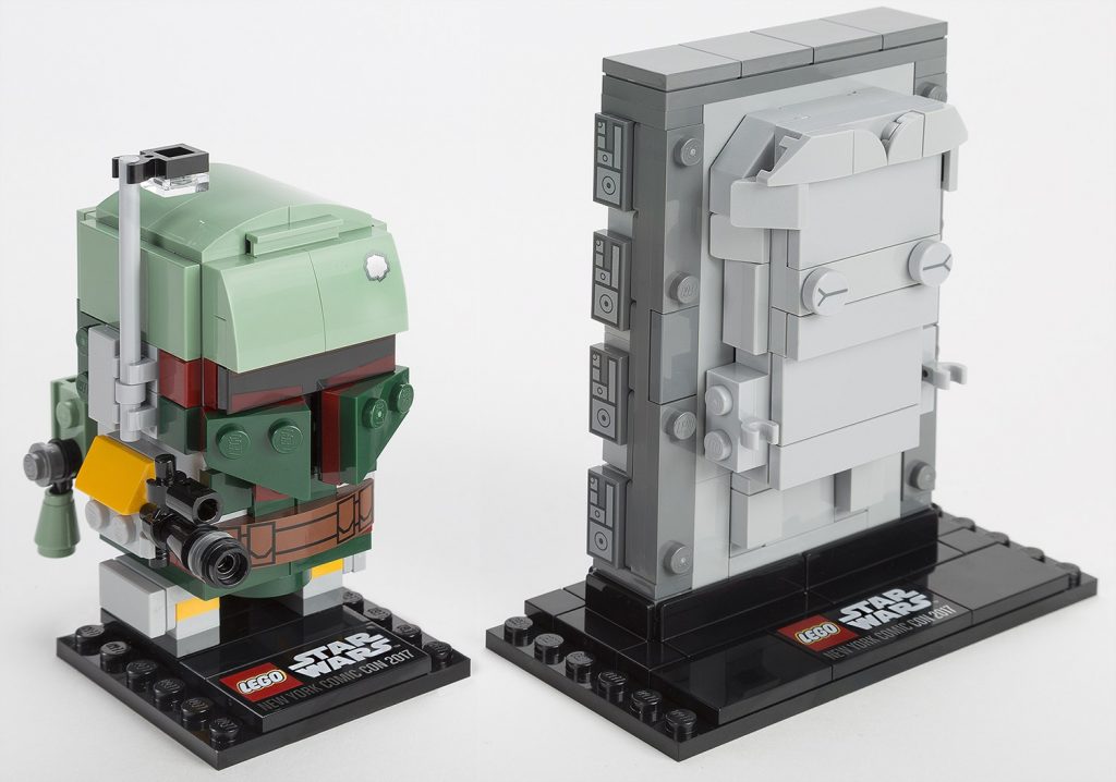 LEGO Star Wars BrickHeadz Boba Fett & Han In Carbonite