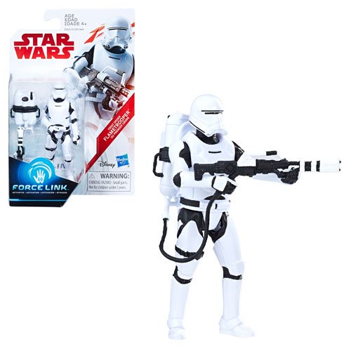 Star Wars: The Last Jedi First Order Flame Trooper (Firing Pose) 3 3/4-Inch Action Figure