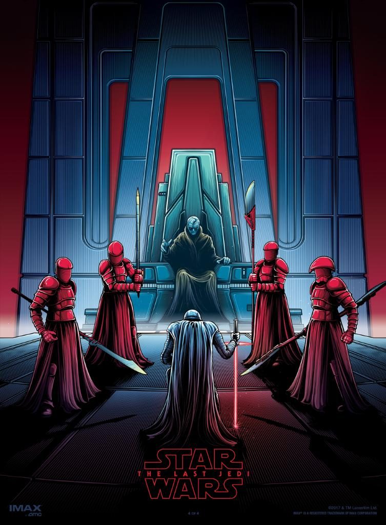 Final Star Wars: The Last Jedi IMAX Poster