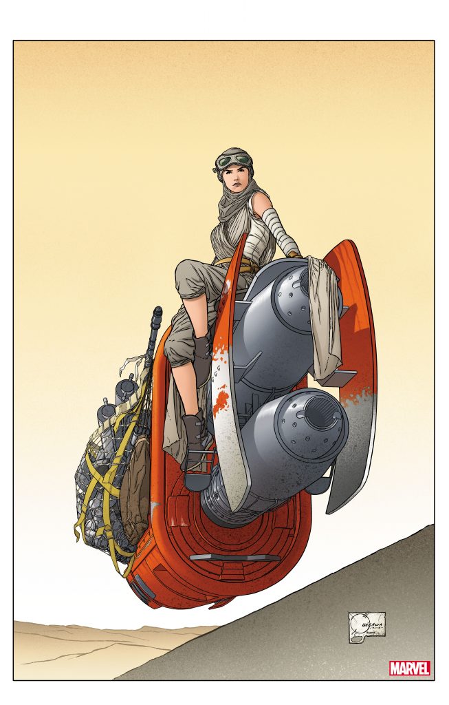 Star Wars: The Last Jedi Adaptation Joe Quesada Variant Cover