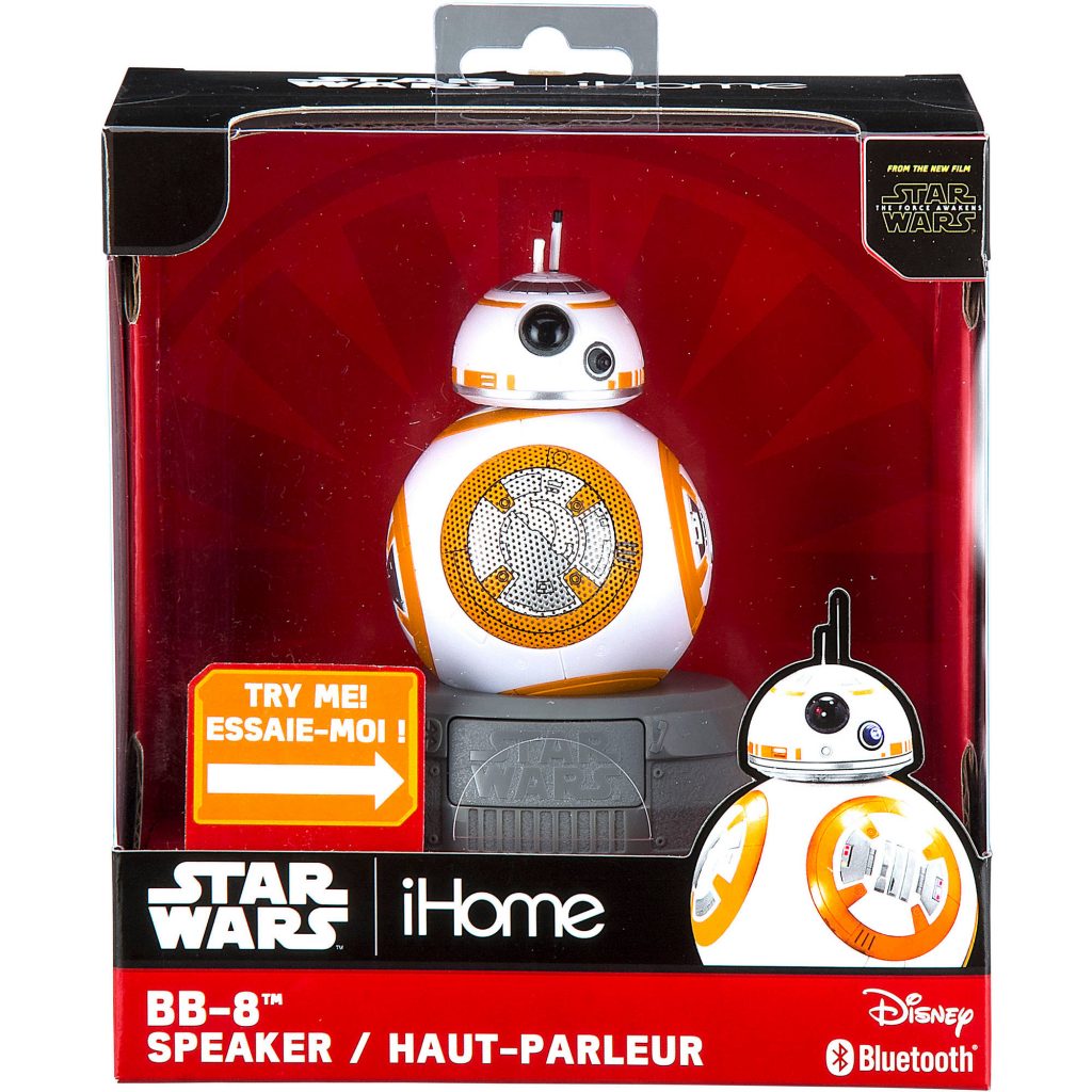 Star Wars BB-8 Bluetooth Speaker Disney IHome
