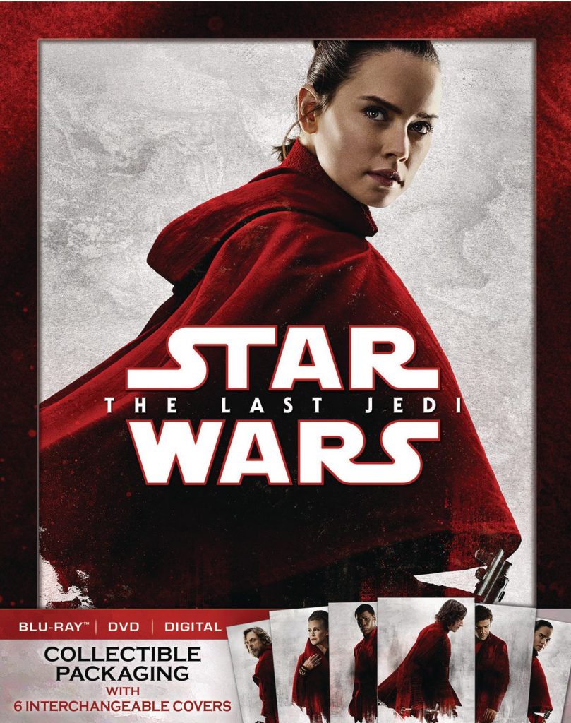 Walmart Exclusive Star Wars: The Last Jedi Blu-ray Cover
