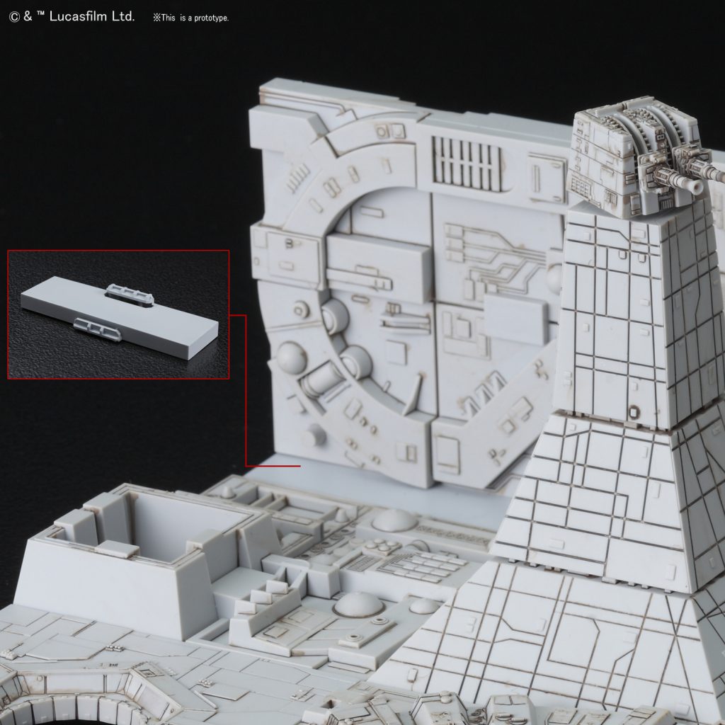 BANDAI Star Wars Star Wars Death Star Attack Set 1/144 Scale Building Kit JAPAN 