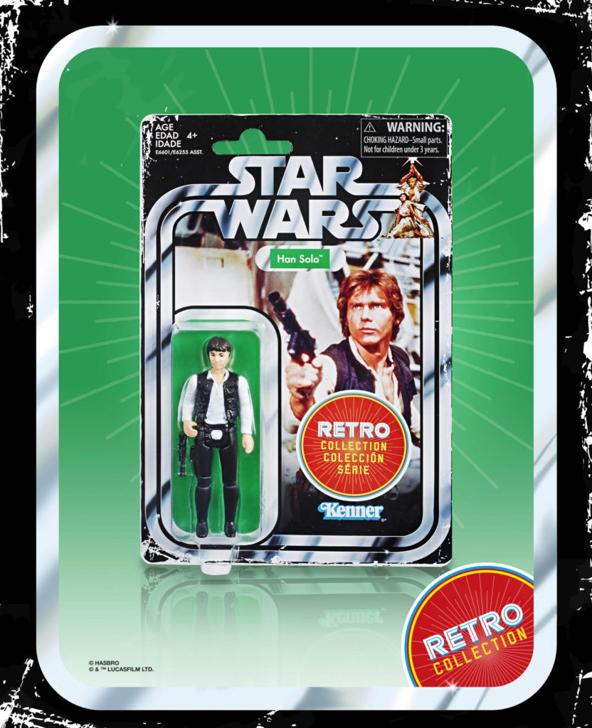 STAR WARS RETRO COLLECTION HAN SOLO 3.75-INCH Figure