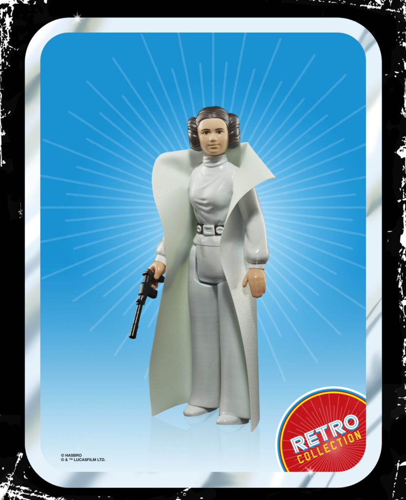 STAR WARS RETRO COLLECTION PRINCESS LEIA 3.75-INCH Figure