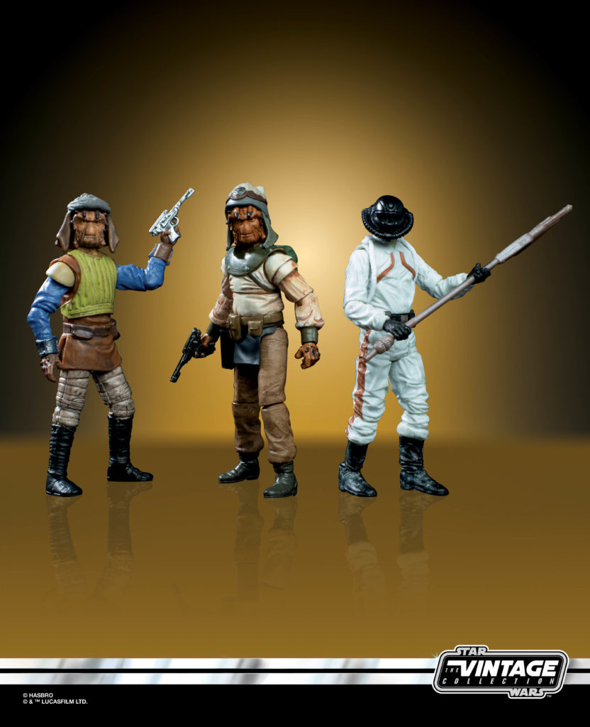 STAR WARS: THE VINTAGE COLLECTION TATOOINE SKIFF 3.75-INCH 3-PACK