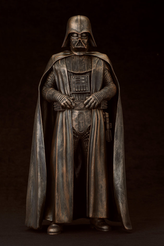 Bronze Darth Vader statue, $119.99