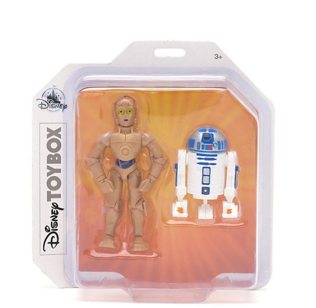 Star Wars USA Disney Store Limited Toy Box Action Figure C3PO R2D2 2019 NEW 