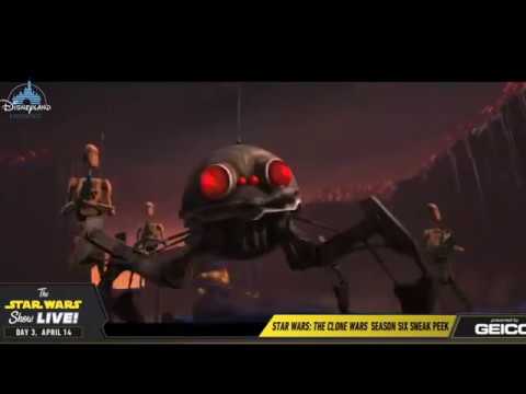 Star Wars The Clone Wars Season 6 CLIP - Star Wars Celebration 2019 Chicago