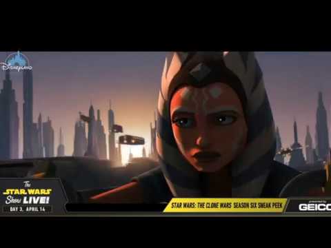 Star Wars The Clone Wars Season 6 CLIP #2 - Star Wars Celebration 2019 Chicago