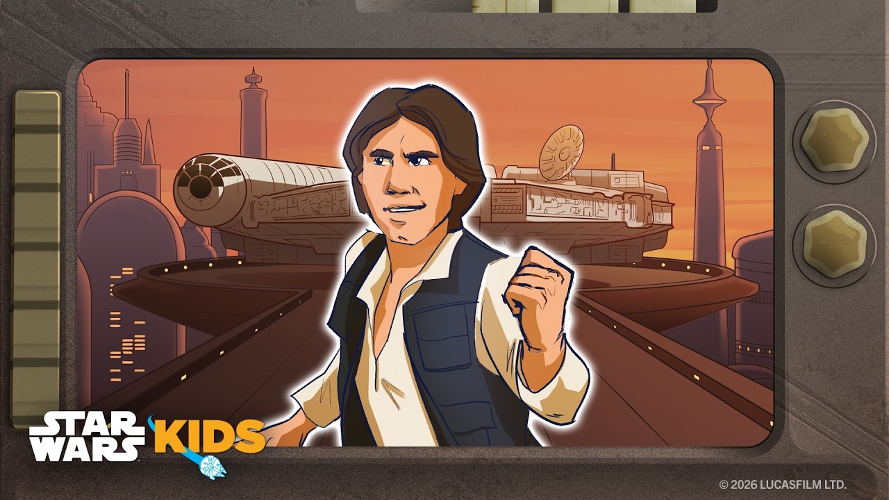 Get to Know Han Solo! | Star Wars: Icons of the Force 🪐🌠 |@StarWarsKids