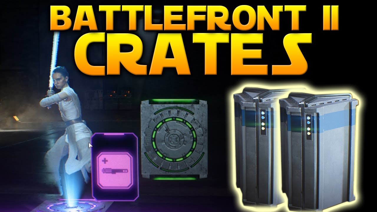 CRATE UNBOXING FIRST LOOK - Star Wars Battlefront 2 (Crate Overview)