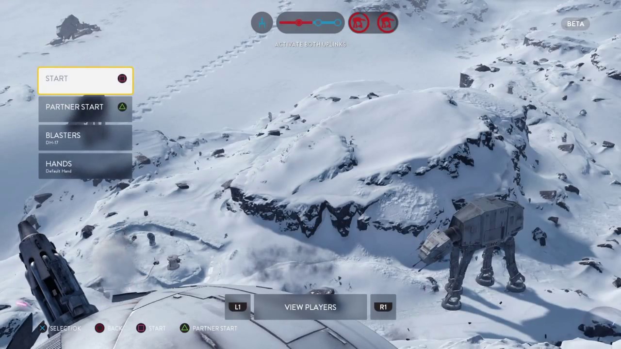 Star Wars Battlefront Death By Falling AT ST