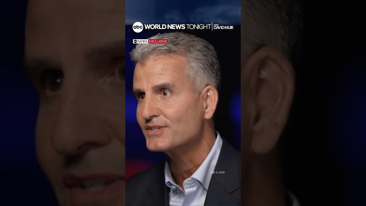 Disney's next CEO Josh D'Amaro tells David Muir about company's approach to AI