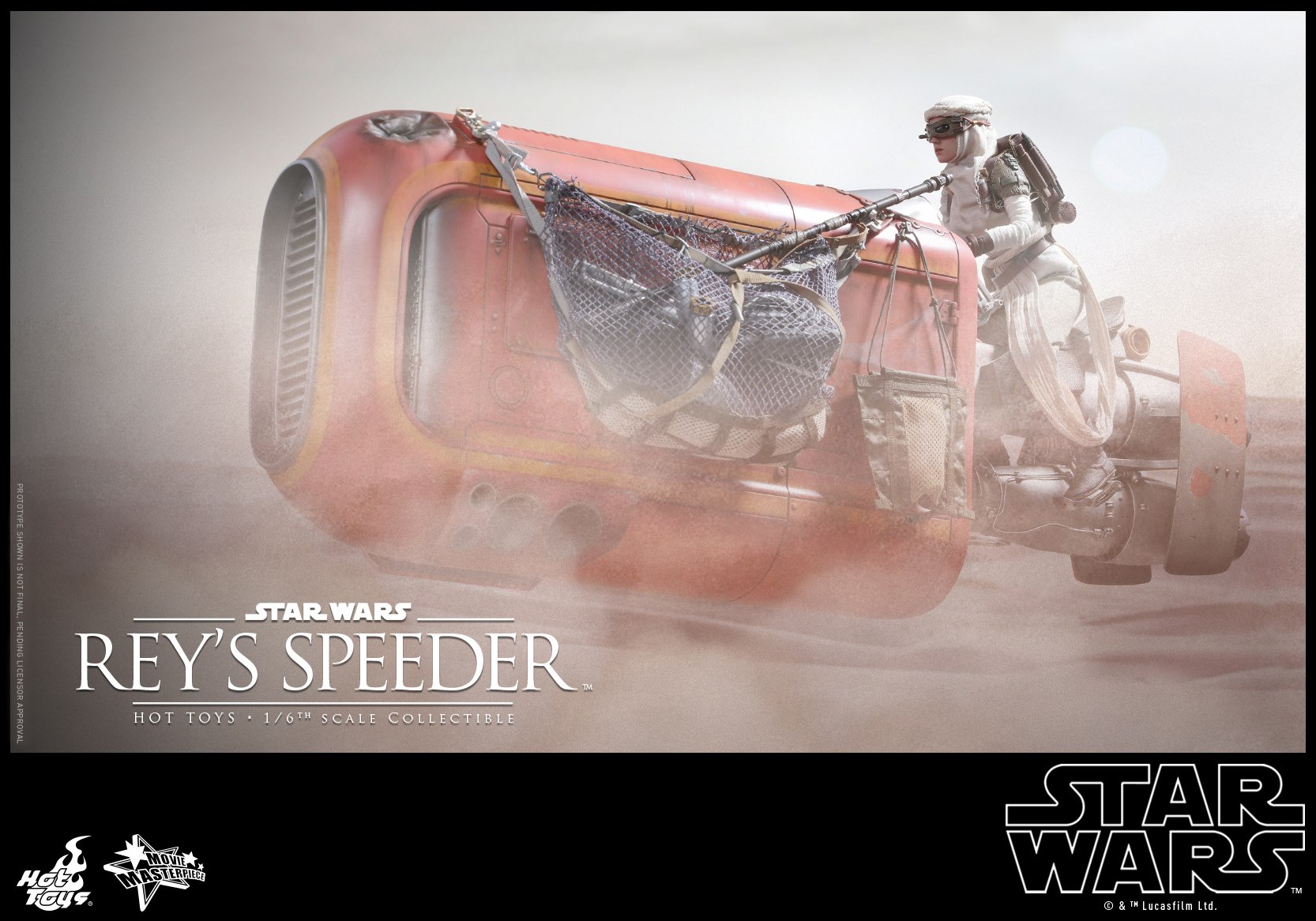 Hot Toys Rey's Speeder