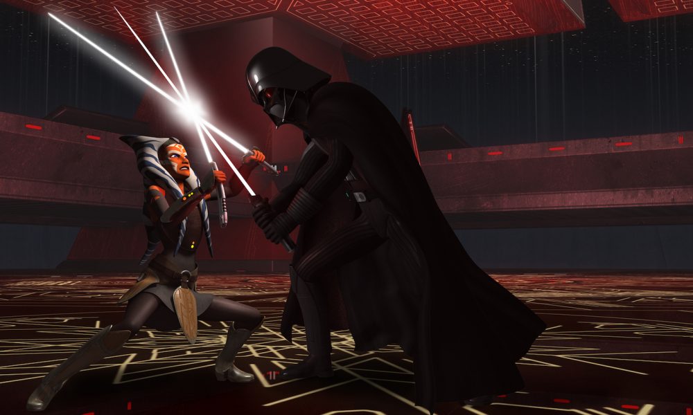 Rebels Season 2 Clip Explores Battle Between Vader and Ahsoka