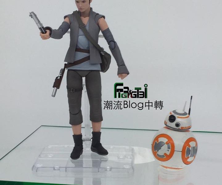 New Star Wars: The Force Awakens SH Figuarts Rey and FN-2187 Figures