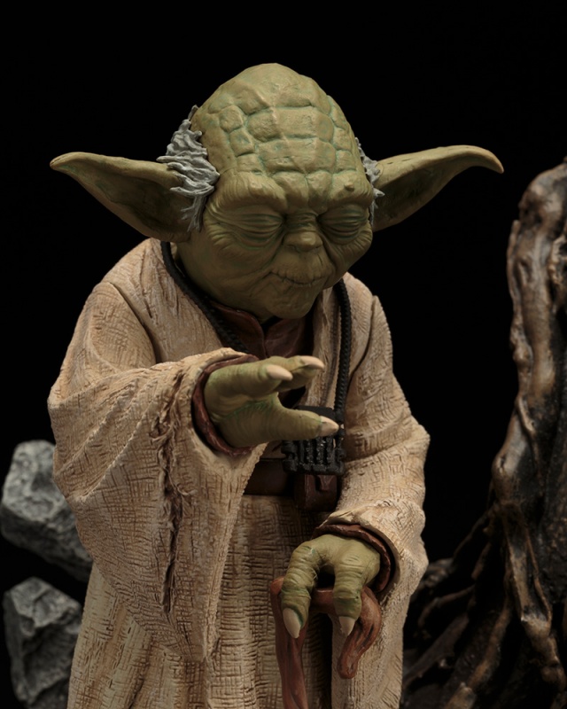 Repainted Yoda ARTFX Statue