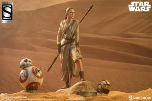 Rey and BB-8 Premium Format