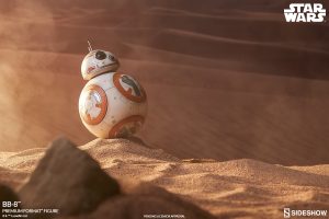 Rey and BB-8 Premium Format