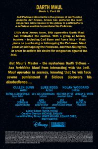 Darth Maul 3 Preview