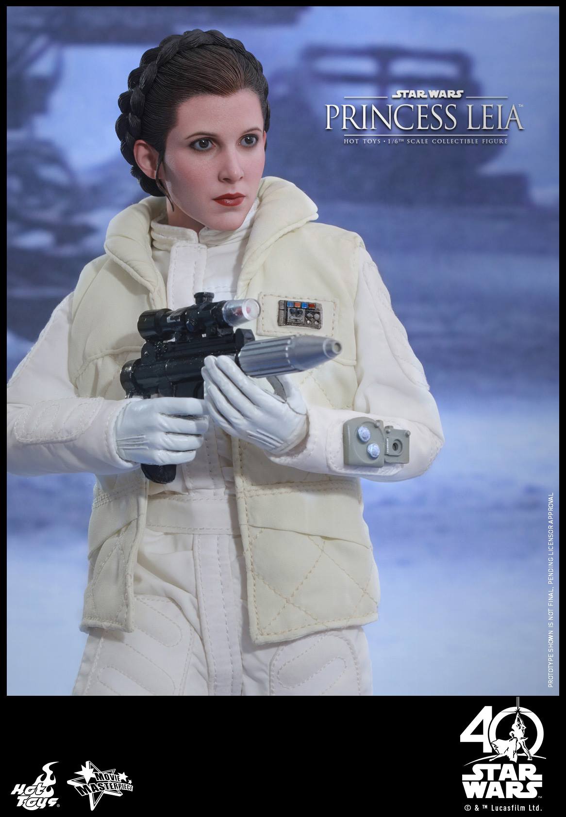 Empire Strikes Back Princess Leia Figure.