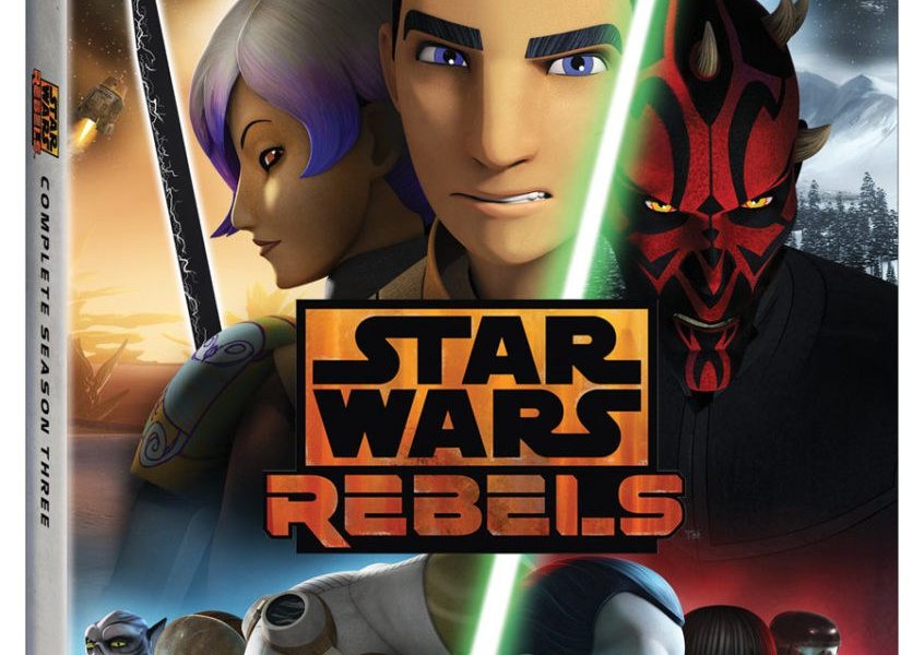 Star Wars Rebels Season 3 Blu-ray & DVD Coming August 29