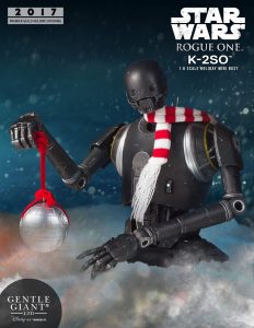 K-2SO Holiday Deluxe Mini Bust