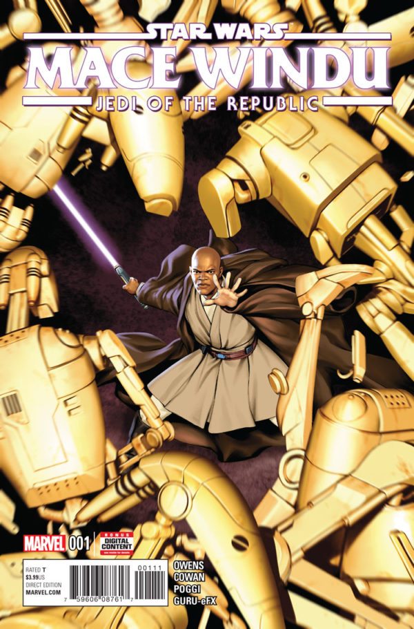 Star Wars: Jedi of the Republic: Mace Windu 1 Cover