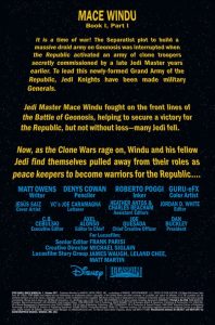 Star Wars: Jedi of the Republic: Mace Windu 1 page 1