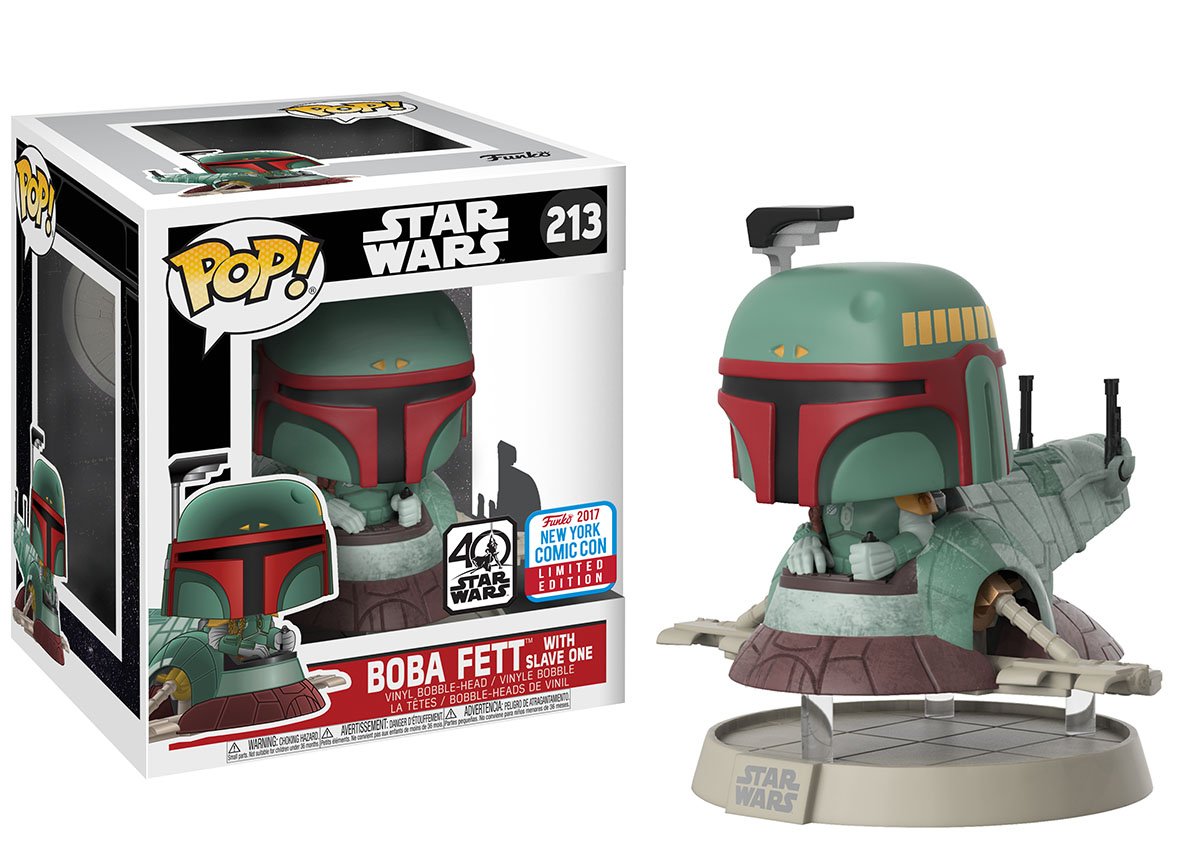 Pop! Deluxe: Star Wars – Boba Fett with Slave I