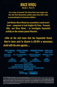 Star Wars: Jedi of the Republic: Mace Windu 2 page 1