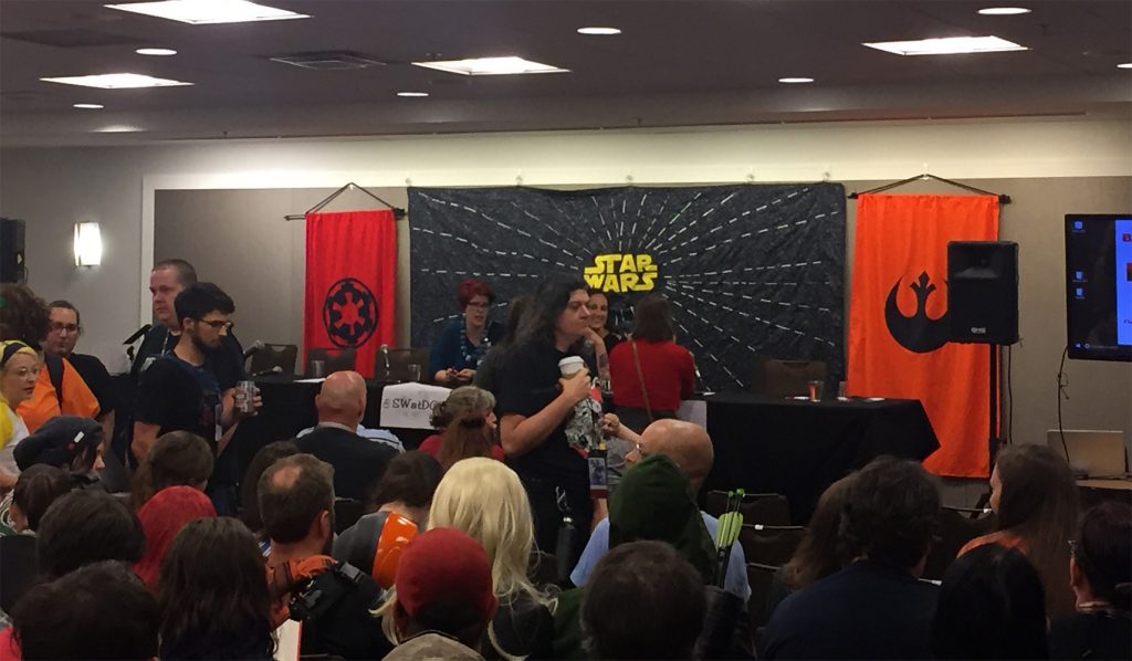 Claudia Gray and Delilah S. Dawson at the "Phasma" and "Leia" Launch Event