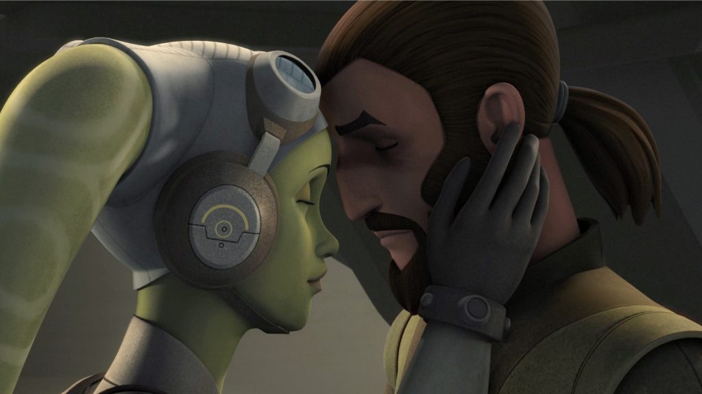 Hera and Kanan from Star Wars Rebels Season 4