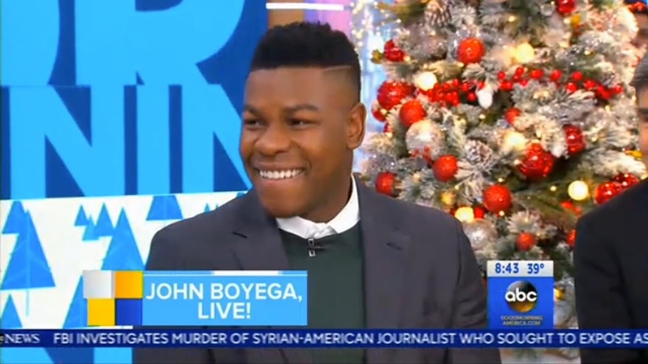 John Boyega on Good Morning America