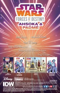 Star Wars Adventures: Forces of Destiny—Ahsoka & Padme page 1