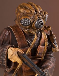 Zuckuss Collector's Gallery Statue