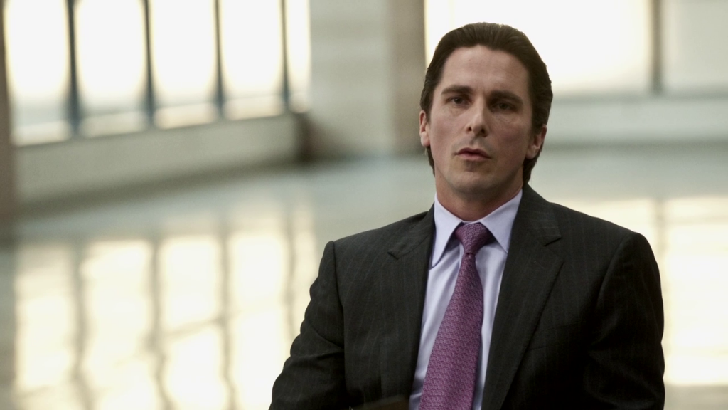 Christian Bale as Bruce Wayne in The Dark Knight