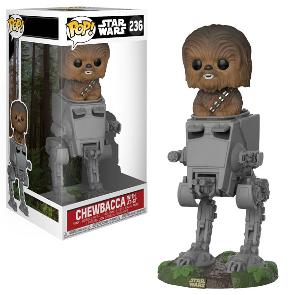 Star Wars Chewbacca in AT-ST Deluxe Pop!