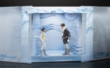 STAR WARS: THE BLACK SERIES HAN SOLO AND PRINCESS LEIA ORGANA Figures