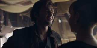 Han Solo and Qi'ra from Solo: A Star Wars Story