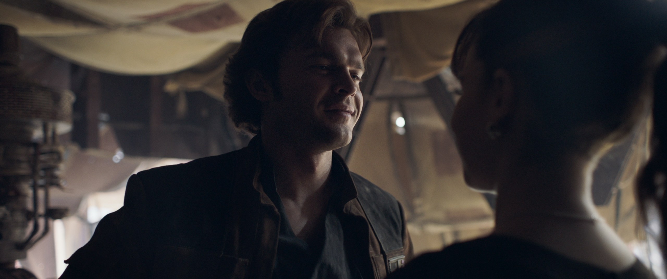 Han Solo and Qi'ra from Solo: A Star Wars Story