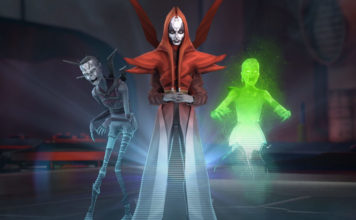 Nightsister characters from Star Wars: Galaxy of Heroes