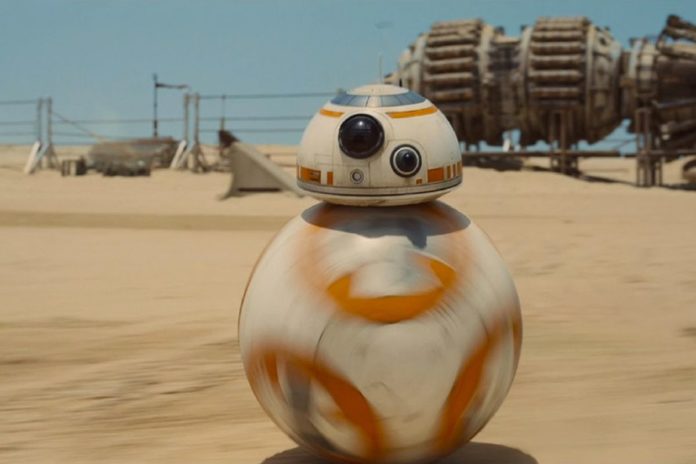 BB-8 in Star Wars: The Force Awakens
