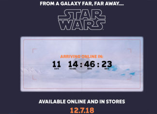 Columbia Star Wars Countdown Clock