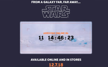 Columbia Star Wars Countdown Clock